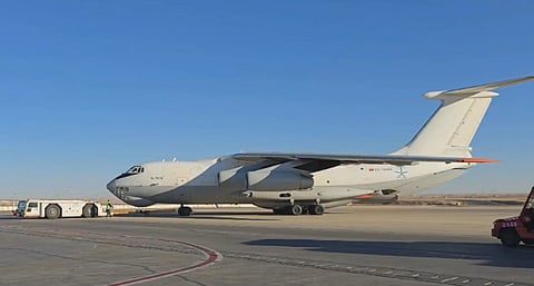 الجسر الجوي السعودي يواصل دعمه للشعب السوري.. مغادرة الطائرة الإغاثية الثالثة محملة بـ28 طنًّا من المساعدات