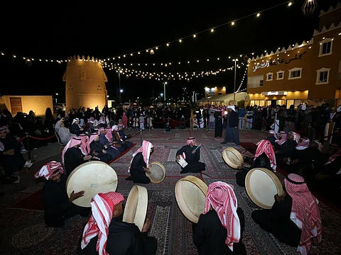 جانب من فعاليات مهرجان ربيع أشيقر