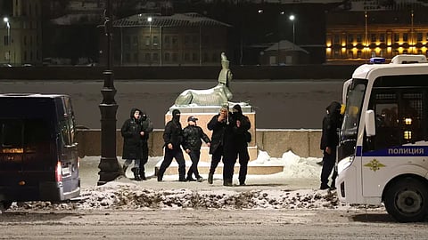 أرشيفية لعناصر من الشرطة الروسية