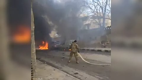 انفجارات في مستودعات ذخيرة قرب دمشق والأنباء تشير إلى قصف إسرائيلي
