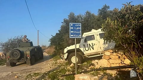 جانب من انتشار الجيش اللبناني في الناقورة