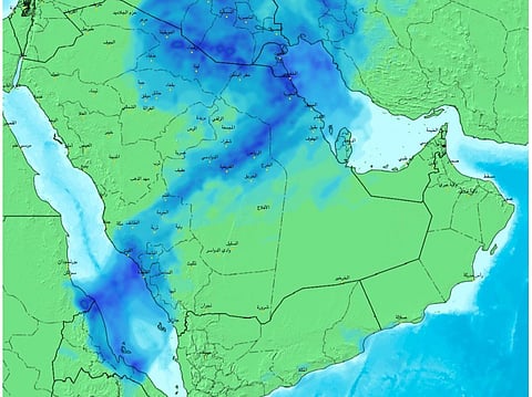 هطولات في 5 مناطق.. قراءة لـ"أمطار الـ36 ساعة المقبلة" يبرزها "الحصيني"