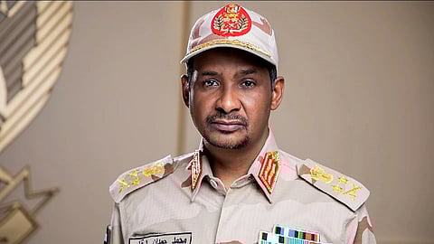قائد قوات الدعم السريع السودانية محمد حمدان دقلو