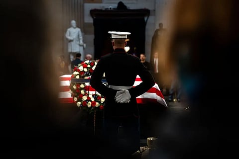 وداع "كارتر".. 5 رؤساء أمريكيين يكرمون رجل الدولة والسلام