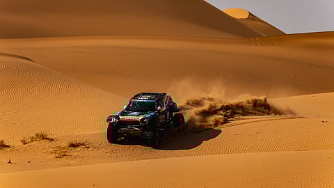 رالي داكار السعودية 2025.. "الراجحي" يقلّص الفارق في الترتيب العام.. و"ابن سعيدان" يحلّ ثانياً بفارق 24 ثانية