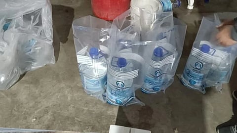 إحباط بيع 15 طناً من مياه زمزم المغشوشة في أضنة