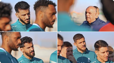 "عدنان حمد" يقود أول حصة للعروبة .. و"السومة" يظهر في التدريبات