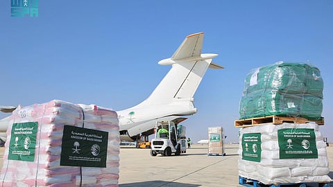 وصول الطائرة الإغاثية السعودية الحادية عشرة لمساعدة الشعب السوري الشقيق