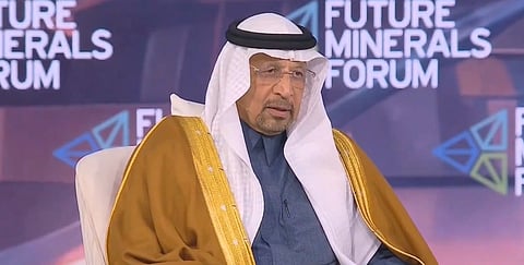 وزير الاستثمار خالد الفالح