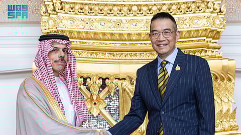 فيصل بن فرحان يبحث مع وزير خارجية تايلند العلاقات الثنائية وسبل تعزيزها