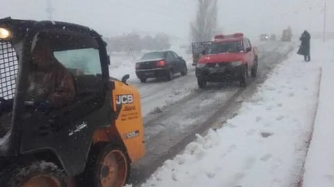 ثلوج في مرتفعات تونس