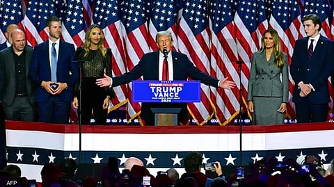 دونالد ترامب الرئيس الأمريكي المنتخب