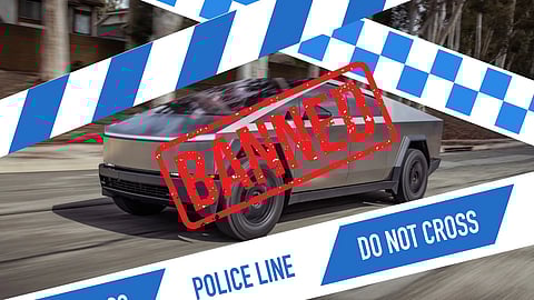 الشرطة البريطانية تصادر نسخة مقلدة من تسلا Cybertruck بسبب مخالفات قانونية