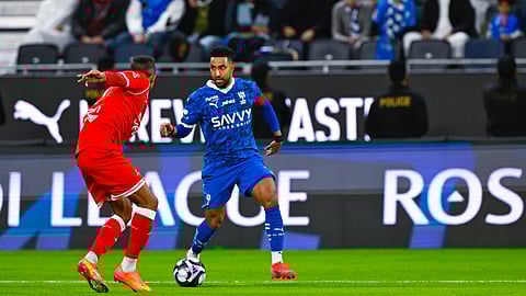 جانب من لقاء الهلال والوحدة