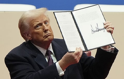 الرئيس الامريكي دونالد ترامب