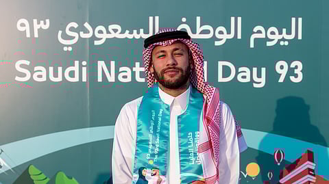 اللاعب البرازيلي نيمار دا سيلفا
