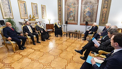 رئيس الجمهورية الإيطالية يستقبل الأمينَ العام لرابطة العالم الإسلامي