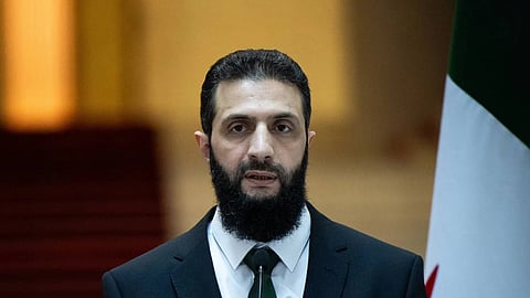 الرئيس السوري أحمد الشرع