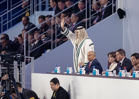 بحضور بن جلوي.. الرئيس الصيني شي جين بينغ يفتتح دورة الألعاب الآسيوية الشتوية التاسعة في هاربن