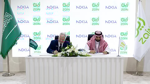 "زين السعودية" و"نوكيا" توقعان مذكرة تفاهم لاستخدام الحلول السحابية الراديوية