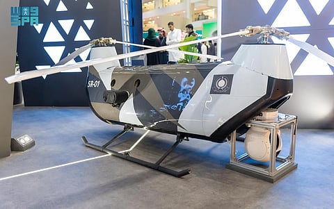 شاهد .. الداخلية تستعرض طائرة البحث والإنقاذ "صارم" بمؤتمر ليب