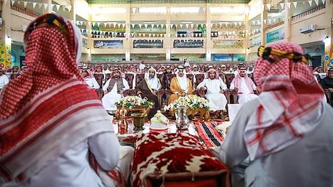 محافظ الليث يشارك في احتفالات التعليم بيوم التأسيس