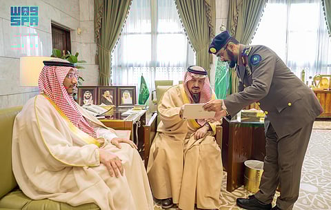 أمير الرياض يدشّن أعمال التمرين الفرضي "حريق في منشأة صحية" للدفاع المدني بالمنطقة