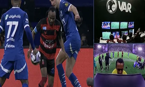 المرداسي: هدف الرياض صحيح.. ولا وجود لركلتَيْ جزاء للهلال
