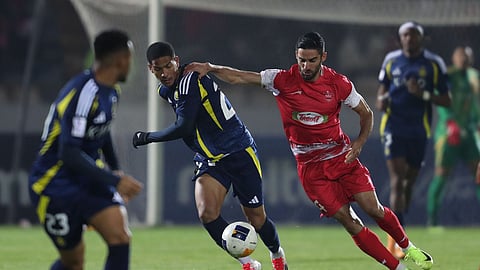 جانب من لقاء النصر وبيرسيبوليس الإيراني