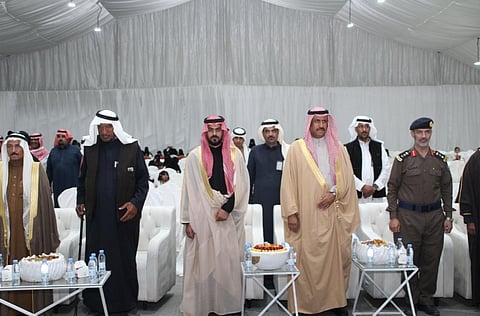 تدشين مهرجان "شتاء رمان الأول" بحديقة إشراقة العامة في محافظة الغزالة بحائل