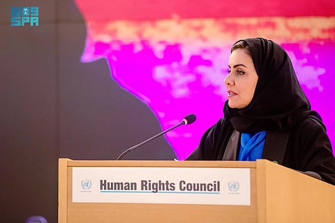 المملكة تؤكد ضرورة مضاعفة الاهتمام بحالة حقوق الإنسان في فلسطين والأراضي العربية المحتلة الأخرى
