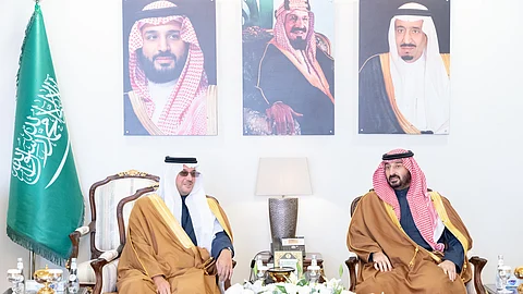 محافظ الأحساء يستقبل وزير الحرس الوطني