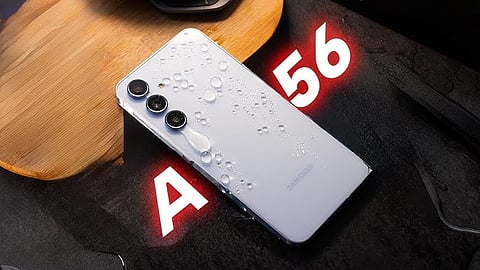 "سامسونج" تُطلق تصميماً جديداً لهاتفها الاقتصادي "جلاكسي أيه 56"