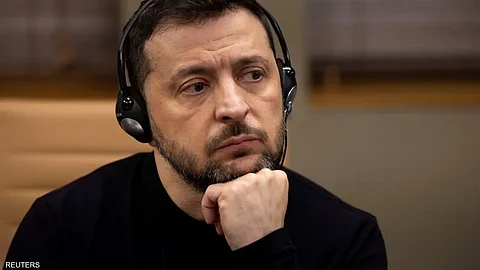 الرئيس الأوكراني فولوديمير زيلينسكي