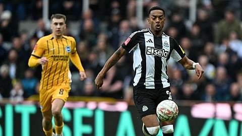 جانب من لقاء نيوكاسل يونايتد وبرايتون ضمن منافسات كأس الاتحاد الإنجليزي