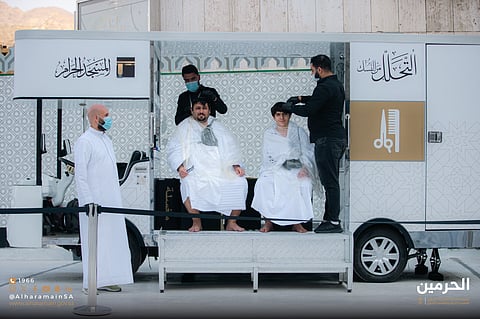 المسجد الحرام.. خدمة "التحلل من النسك" متاحة على مدار الساعة