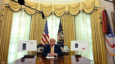 الرئيس الأمريكي دونالد ترامب