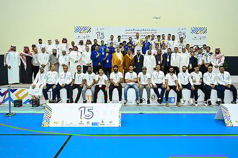 في الكرة الطائرة.. جامعة الإمام عبدالرحمن تتوج ببطولة دوري الجامعات