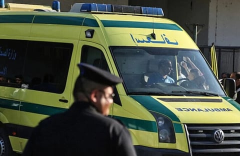 سيارة إسعاف مصرية