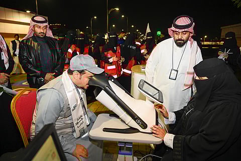 هيئة الهلال الأحمر السعودي بالباحة تشارك بـ50 متطوعًا في مبادرة "صُم بصحة"