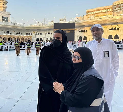 جواهر بنت تركي تتفقد برنامج وقف الأميرة صيتة لموسم رمضان بالمسجد الحرام