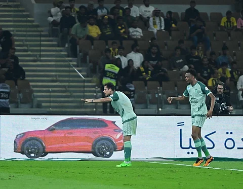 هدف لاعب الرياض "إبراهيم بايش" في شباك الاتحاد.. الأجمل بـ"جولة العلم"