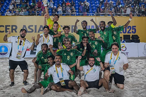 كأس آسيا: أخضر الشاطئية يفتتح مشواره بخماسية بمرمى الصين