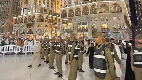 شاهد.. قوة تدريب الأمن العام تشارك بكفاءة عالية في إدارة الحشود بالحرم المكي
