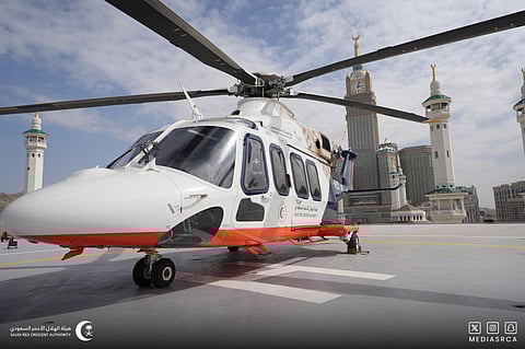"هيئة الهلال الأحمر" تدشّن مهبطين لطائرات الإسعاف الجوي داخل المسجد الحرام