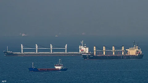 أرشيفية لسفن شحن أوكرانية بالبحر الأسود