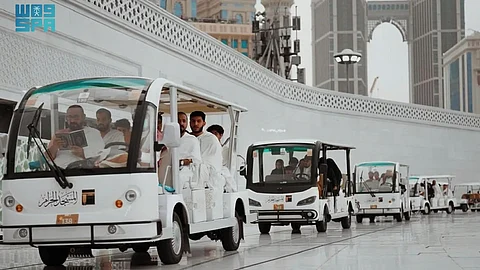 57 ألف مستفيد من خدمة العربات الكهربائية بالمسجد الحرام في ليلة 27 رمضان