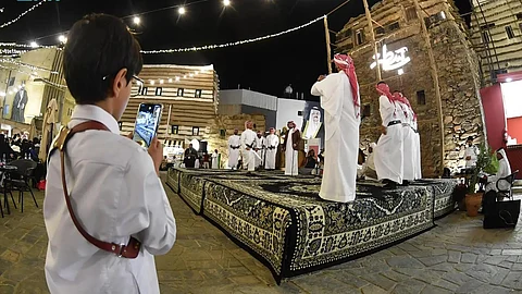 أبها.. برامج متنوعة في "عيد البسطة" تجذب أنظار الزوار