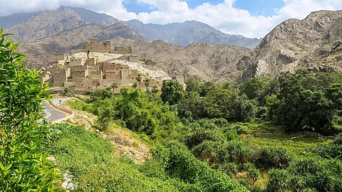 قرية ذي عين التراثية في الباحة