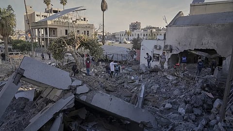 "الصحة العالمية": خروج مستشفى الأهلي المعمداني عن الخدمة بالكامل في غزة